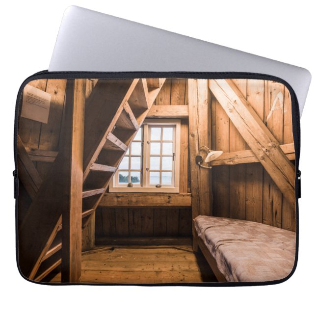 Housse Pour Ordinateur Portable Les phares | Lac Vanern Intérieur Suède (Devant)