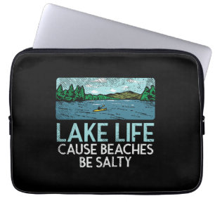 Housse Pour Ordinateur Portable Les plages salées Lake Life