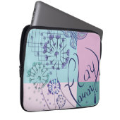 Housse Pour Ordinateur Portable Les rêves de papillons (Devant droit)