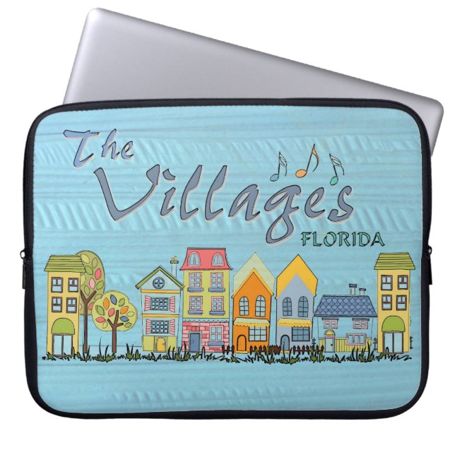Housse Pour Ordinateur Portable Les villages de la communauté de Floride (Devant)