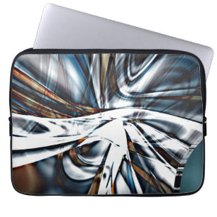 Housse Pour Ordinateur Portable Lésion de roches et de traits rustiques et flashy