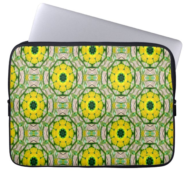 Housse Pour Ordinateur Portable L'Été Fleurit.. (Devant)