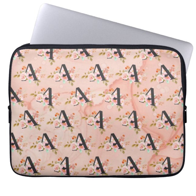 Housse Pour Ordinateur Portable Letter A (Devant)