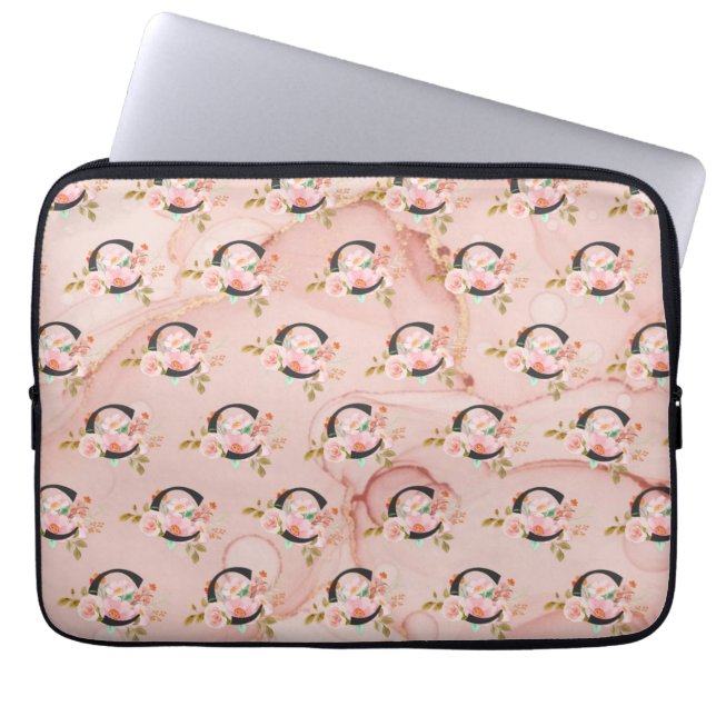 Housse Pour Ordinateur Portable Letter C (Devant)