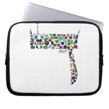 LETTRE HÉBRAÏQUE DALET Fabriqué avec des pierres p