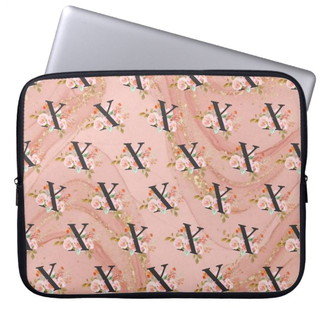 Housse Pour Ordinateur Portable Lettre X (Devant)