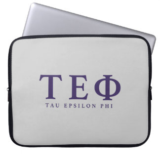 Housse Pour Ordinateur Portable Lettres Tau Epsilon Phi