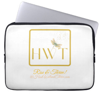Housse Pour Ordinateur Portable Lève-toi et prospère ! Dossier de poche Gold Colle