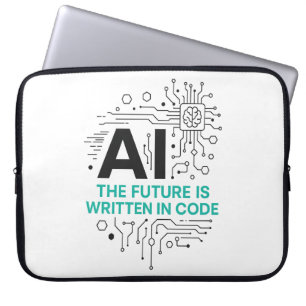 Housse Pour Ordinateur Portable Levée de code écrite future   Destinée numérique