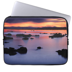 Housse Pour Ordinateur Portable Lever de soleil à Black Point, Mono Lake