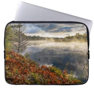 Housse Pour Ordinateur Portable Lever de soleil sur la rivière Tahquamenon Parad