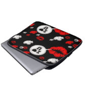 Housse Pour Ordinateur Portable Lèvres et amour (Devant bas)