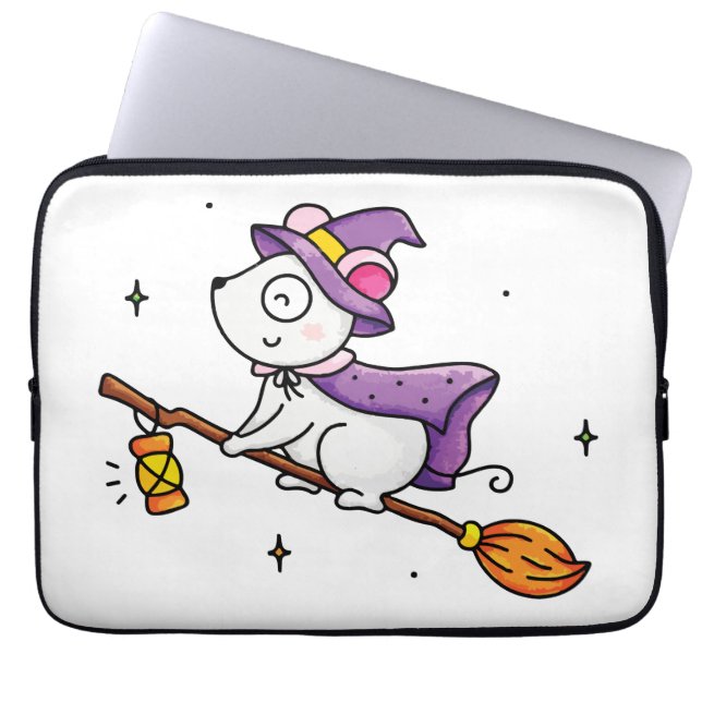 Housse Pour Ordinateur Portable L'heure des sorciers (Devant)