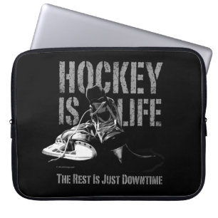 Housse Pour Ordinateur Portable L'hockey est la vie