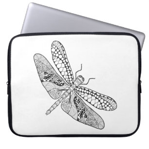 Housse Pour Ordinateur Portable Libellule Zendoodle