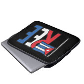 Housse Pour Ordinateur Portable Libérer Cuba (Devant bas)