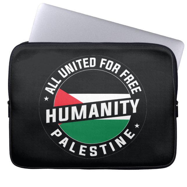 Housse Pour Ordinateur Portable Libérer la Palestine (Devant)