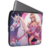 Housse Pour Ordinateur Portable Licorne Anime (Devant droit)