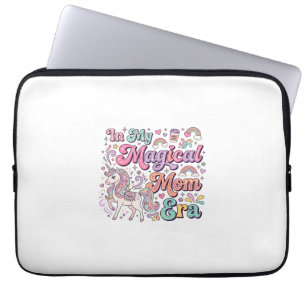 Housse Pour Ordinateur Portable Licorne Dans Mon Ère De Maman Magique Kawaii POD A