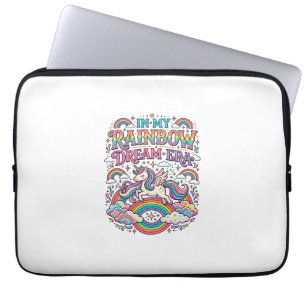 Housse Pour Ordinateur Portable Licorne Dans Mon Rêve Arc-En-Ciel Ère Vêtements Co