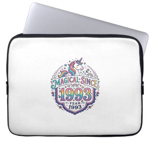 Housse Pour Ordinateur Portable Licorne Magique Depuis Année Tendance Impression à