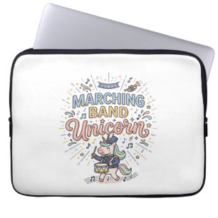 Housse Pour Ordinateur Portable Licorne Orchestre Licorne Impression Marché Prêt