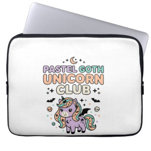 Housse Pour Ordinateur Portable Licorne Pastel Gothique Club Licorne Tendance Grap