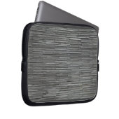 Housse Pour Ordinateur Portable Ligne grise (Devant droit)