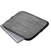 Housse Pour Ordinateur Portable Ligne grise (Devant bas)