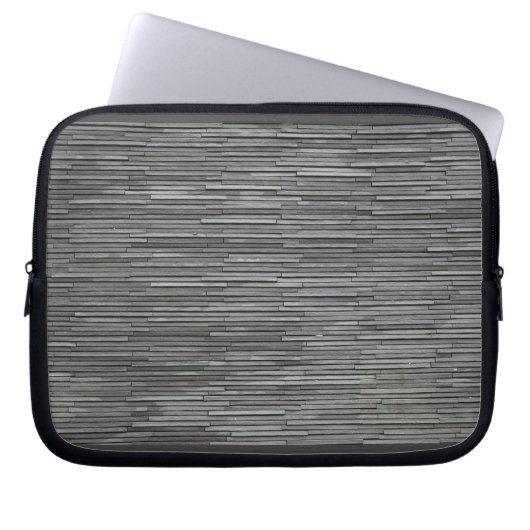 Housse Pour Ordinateur Portable Ligne grise (Devant)