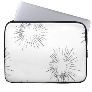 Housse Pour Ordinateur Portable Line art, Light Grey, Geyser Electronics Bag