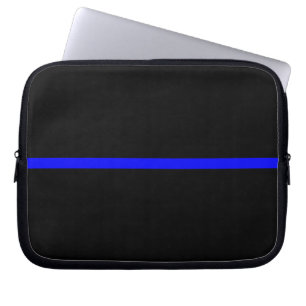 Housse Pour Ordinateur Portable L'instruction Symbolic Thin Blue Line