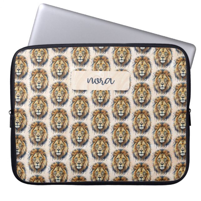 Housse Pour Ordinateur Portable Lion (Devant)