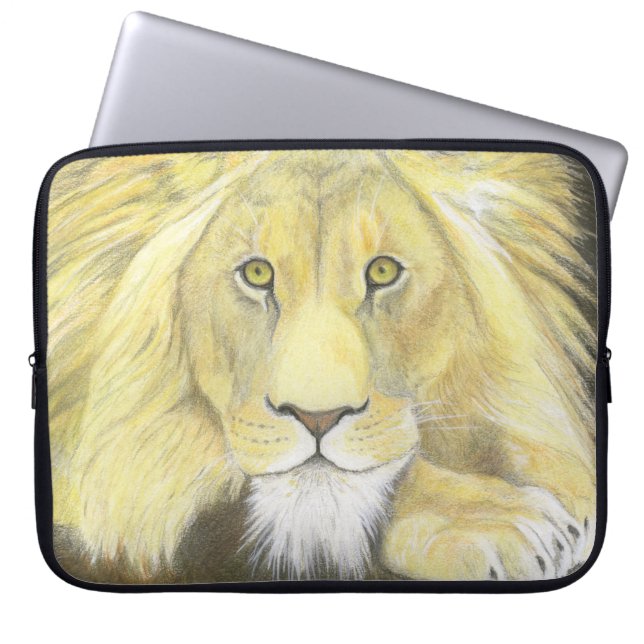 Housse Pour Ordinateur Portable Lion (Devant)