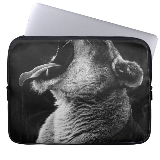 Housse Pour Ordinateur Portable lion (Devant)
