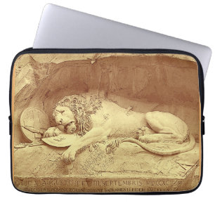 Housse Pour Ordinateur Portable Lion mourant de Luzern - Löwendenkmal