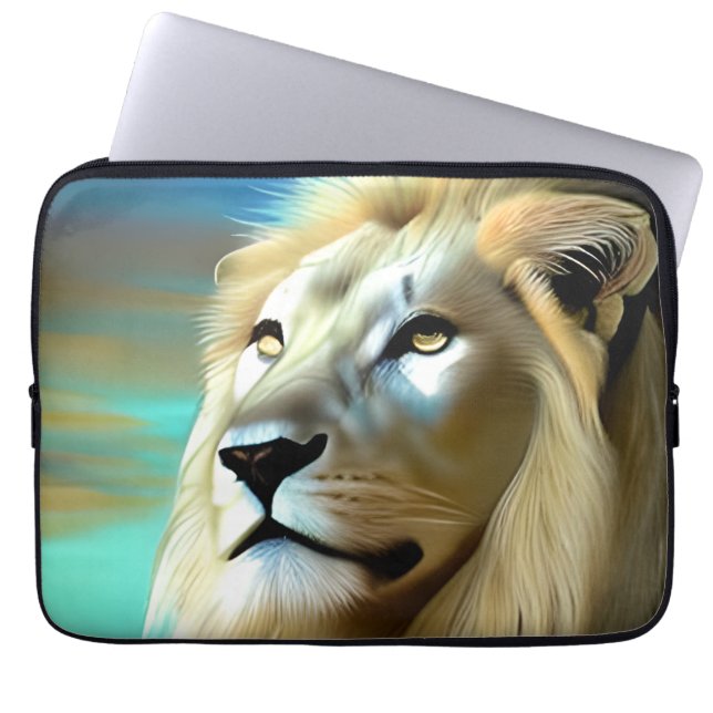 Housse Pour Ordinateur Portable Lions majestueux Ethereal (Devant)