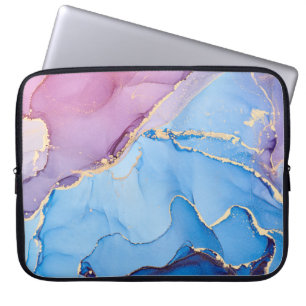 Housse Pour Ordinateur Portable Liquide de teintes translucides : Encre d'alcool A