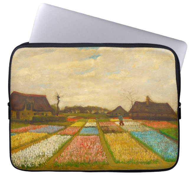 Housse Pour Ordinateur Portable Lits à fleurs Van Gogh en Hollande (Devant)