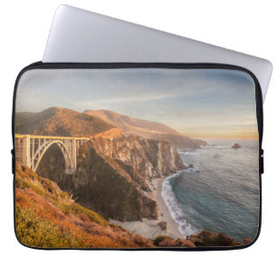 Housse Pour Ordinateur Portable Littoral Bixby Bridge, Big Sur Californie