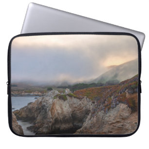 Housse Pour Ordinateur Portable Littoral rocheux de Californie au lever du soleil