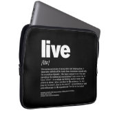 Housse Pour Ordinateur Portable Live (Devant droit)
