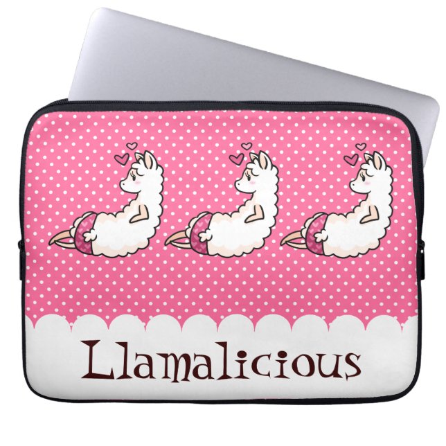 Housse Pour Ordinateur Portable Llamalicious (Devant)