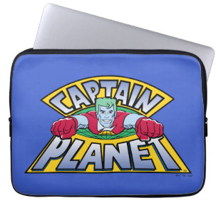 Housse Pour Ordinateur Portable Logo Captain Planet
