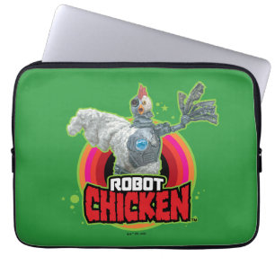 Housse Pour Ordinateur Portable Logo de Robot Chicken Character