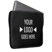 Housse Pour Ordinateur Portable Logo d'entreprise personnalisé (Devant droit)