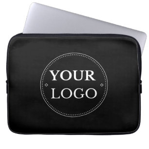 Housse Pour Ordinateur Portable Logo Entreprise Moderne Minimaliste