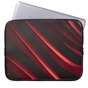 Housse Pour Ordinateur Portable Logo rouge et noir