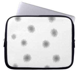 Housse Pour Ordinateur Portable Logo simple minimal élégant personnalisé ici entre