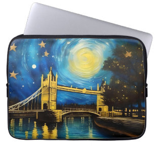 Housse Pour Ordinateur Portable London Bridge Acrylique Art,